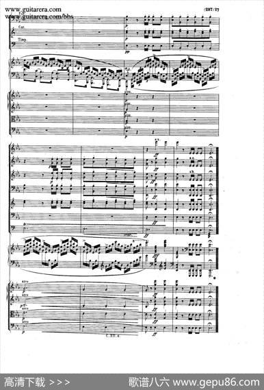 GrandePolonaiseBrilliantePrecededbyanAndanteSpianatoOp.22（平静的行板与华丽的波兰舞曲·总谱）|肖邦-chopin