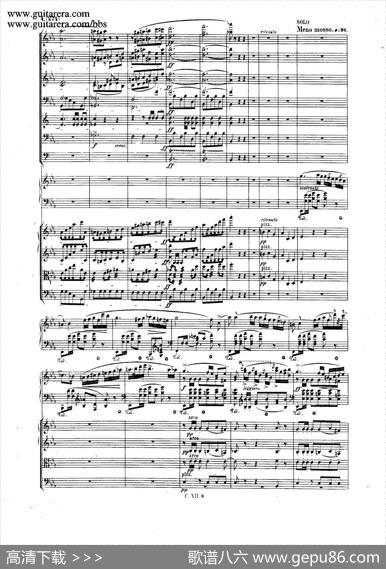GrandePolonaiseBrilliantePrecededbyanAndanteSpianatoOp.22（平静的行板与华丽的波兰舞曲·总谱）|肖邦-chopin