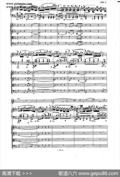 GrandePolonaiseBrilliantePrecededbyanAndanteSpianatoOp.22（平静的行板与华丽的波兰舞曲·总谱）|肖邦-chopin