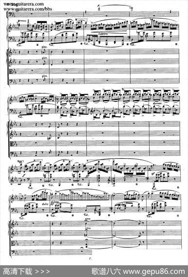 GrandePolonaiseBrilliantePrecededbyanAndanteSpianatoOp.22（平静的行板与华丽的波兰舞曲·总谱）|肖邦-chopin