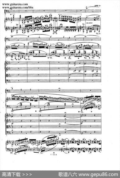 GrandePolonaiseBrilliantePrecededbyanAndanteSpianatoOp.22（平静的行板与华丽的波兰舞曲·总谱）|肖邦-chopin