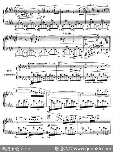 DeuxNocturnesOp.27（2首夜曲·1）|肖邦-chopin