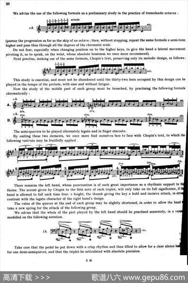 PreludesOp.28（24首前奏曲·8）|肖邦-chopin