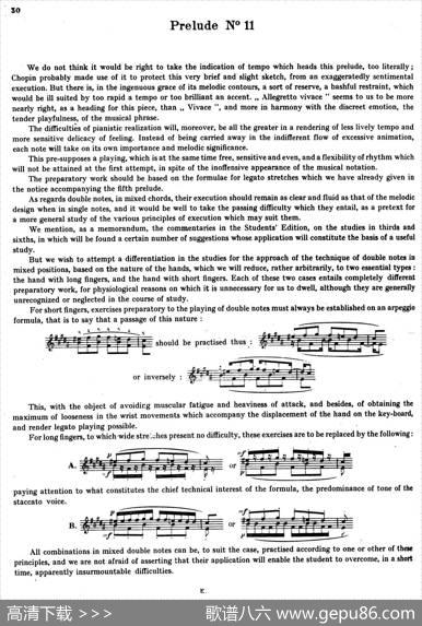 PreludesOp.28（24首前奏曲·11）|肖邦-chopin