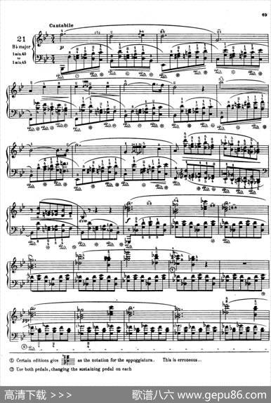 PreludesOp.28（24首前奏曲·21）|肖邦-chopin