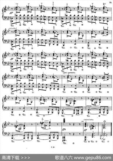 PreludesOp.28（24首前奏曲·22）|肖邦-chopin