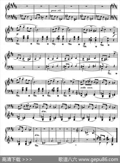QuatreMazurkasOp.33（4首玛祖卡舞曲·4）|肖邦-chopin