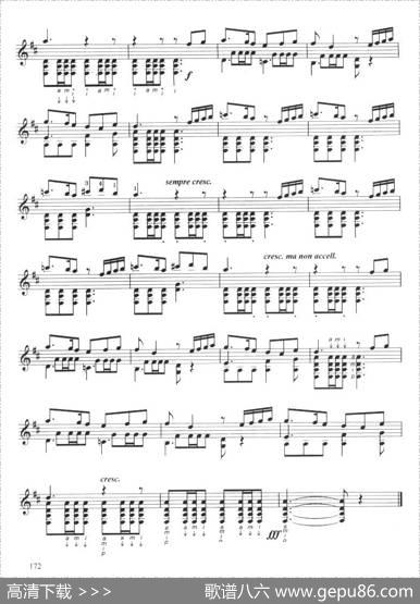 古典吉他考级九级外国乐曲A组（1、舞曲）|皮博