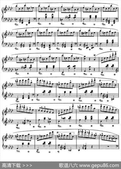 GrandeValseinA-flatMajorOp.42（降A大调华丽圆舞曲）|肖邦-chopin