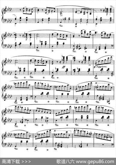 GrandeValseinA-flatMajorOp.42（降A大调华丽圆舞曲）|肖邦-chopin