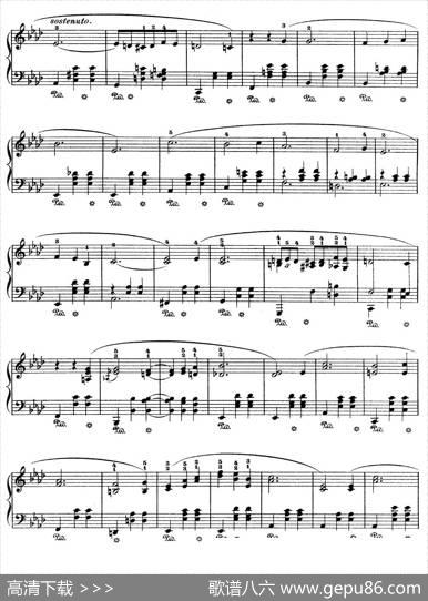 GrandeValseinA-flatMajorOp.42（降A大调华丽圆舞曲）|肖邦-chopin