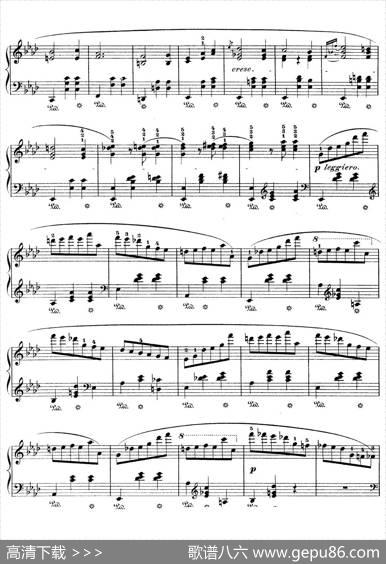GrandeValseinA-flatMajorOp.42（降A大调华丽圆舞曲）|肖邦-chopin