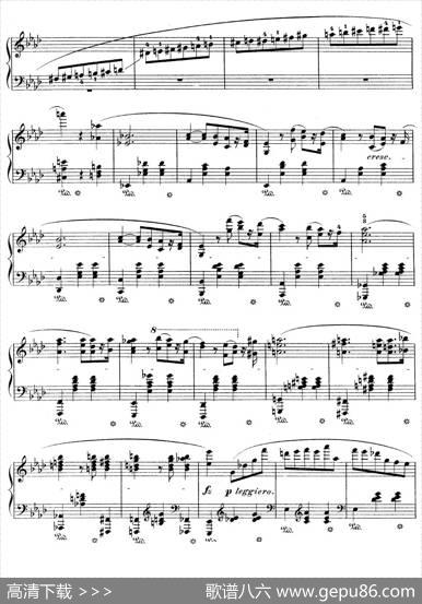 GrandeValseinA-flatMajorOp.42（降A大调华丽圆舞曲）|肖邦-chopin