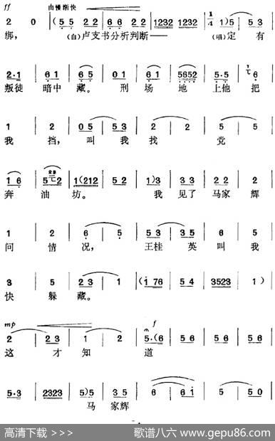 《党的女儿》选曲：误会深重我话怎讲（第六场玉梅、秀英、匪兵唱段） - 根据上海市淮剧团原词改编|丁式平编曲