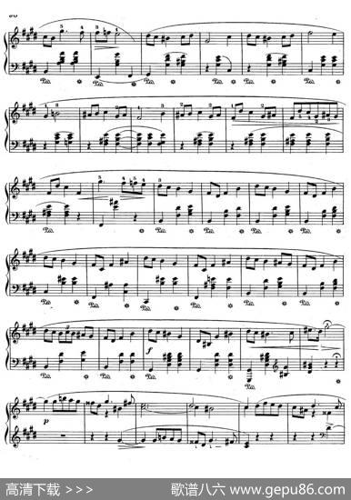 TroisMazurkasOp.50（3首玛祖卡舞曲·3）|肖邦-chopin