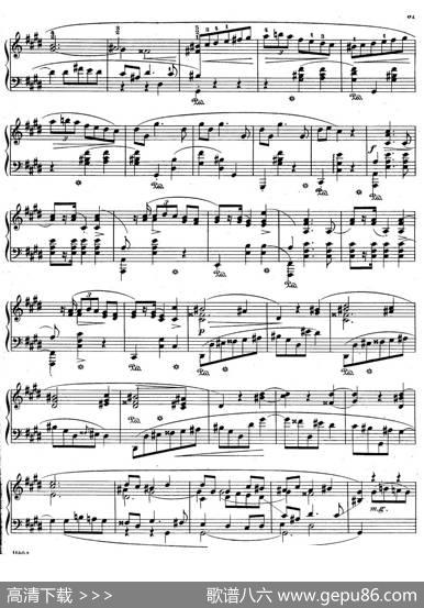 TroisMazurkasOp.50（3首玛祖卡舞曲·3）|肖邦-chopin