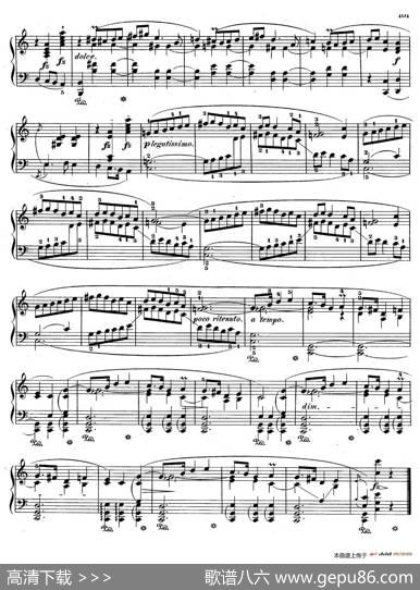 TroisMazurkasOp.56（3首玛祖卡舞曲·2）|肖邦-chopin