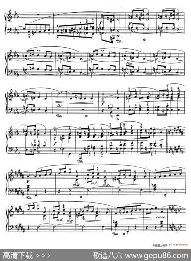 TroisMazurkasOp.56（3首玛祖卡舞曲·3）|肖邦-chopin