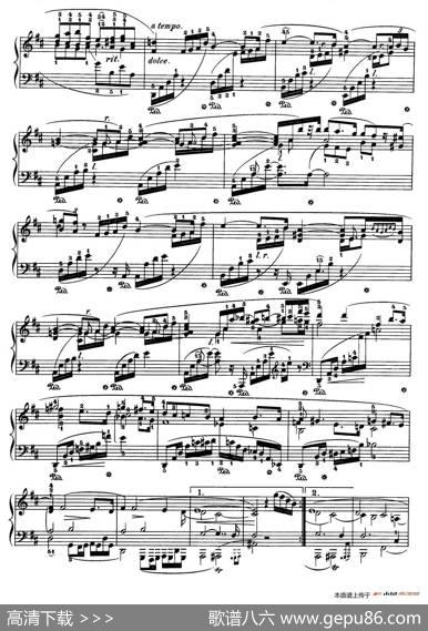 PianoSonataNo.3inbMinorOp.58（b小调第三钢琴奏鸣曲·第一乐章）|肖邦-chopin