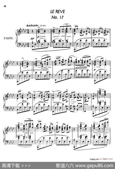 24CharacteristicPiecesOp.36（24首性格小品·17）|安东·斯捷潘诺维奇·阿连斯基