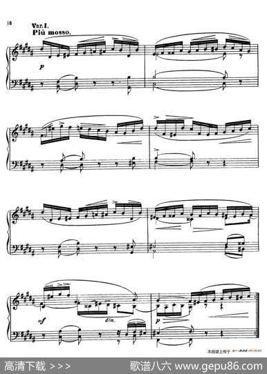 24CharacteristicPiecesOp.36（24首性格小品·23）|安东·斯捷潘诺维奇·阿连斯基