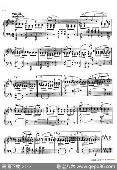 24CharacteristicPiecesOp.36（24首性格小品·23）|安东·斯捷潘诺维奇·阿连斯基