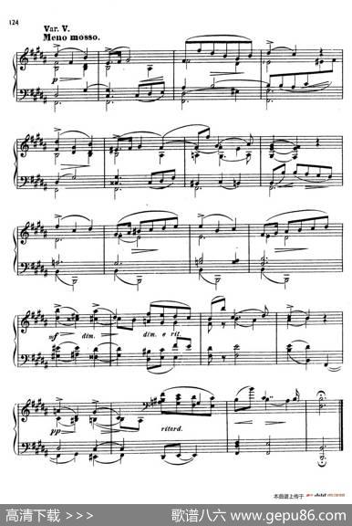 24CharacteristicPiecesOp.36（24首性格小品·23）|安东·斯捷潘诺维奇·阿连斯基