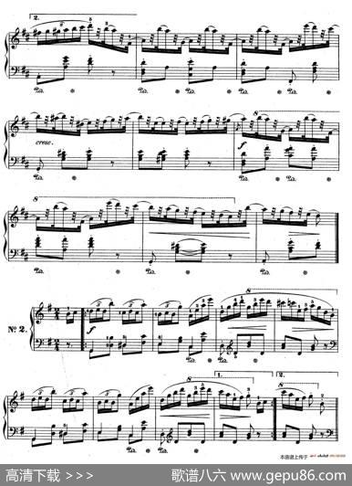 TroisEcossaisesOp.72-3（3首埃科塞斯舞曲）|肖邦-chopin