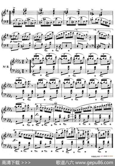 TroisEcossaisesOp.72-3（3首埃科塞斯舞曲）|肖邦-chopin