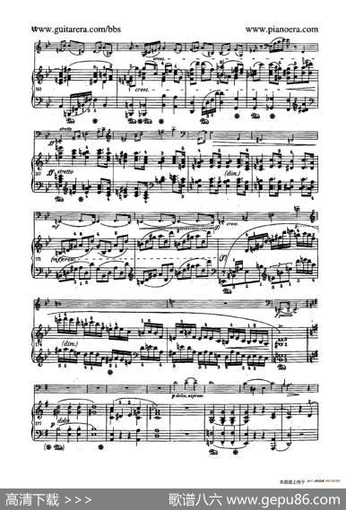 SonataforCelloandPianoingMinorOp.65（g小调大提琴奏鸣曲·大提琴+钢琴）|肖邦-chopin