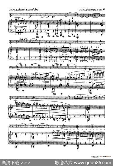 SonataforCelloandPianoingMinorOp.65（g小调大提琴奏鸣曲·大提琴+钢琴）|肖邦-chopin