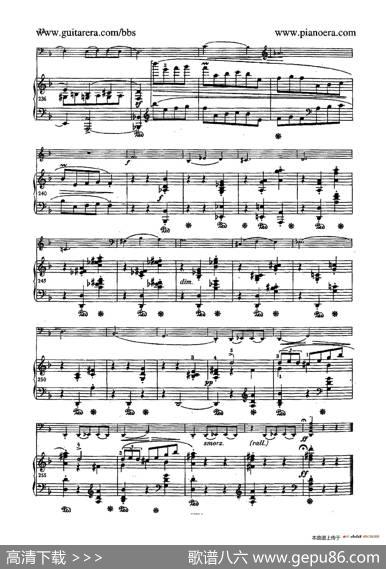 SonataforCelloandPianoingMinorOp.65（g小调大提琴奏鸣曲·大提琴+钢琴）|肖邦-chopin
