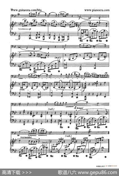 SonataforCelloandPianoingMinorOp.65（g小调大提琴奏鸣曲·大提琴+钢琴）|肖邦-chopin