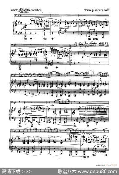 SonataforCelloandPianoingMinorOp.65（g小调大提琴奏鸣曲·大提琴+钢琴）|肖邦-chopin