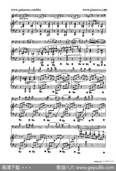 SonataforCelloandPianoingMinorOp.65（g小调大提琴奏鸣曲·大提琴+钢琴）|肖邦-chopin