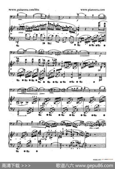 SonataforCelloandPianoingMinorOp.65（g小调大提琴奏鸣曲·大提琴+钢琴）|肖邦-chopin