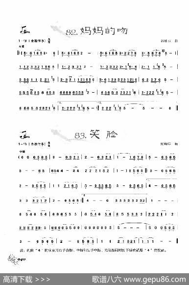 葫芦丝曲精选：妈妈的吻笑脸|王甲坤，王甲华编著