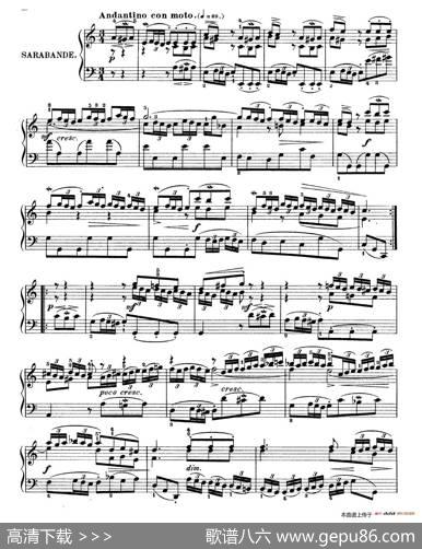 SixPartitasBWV825-830（6首帕蒂塔·3）|约翰·塞巴斯蒂安·巴赫（J.S.Bach,