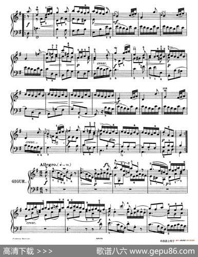 SixPartitasBWV825-830（6首帕蒂塔·5）|约翰·塞巴斯蒂安·巴赫（J.S.Bach,