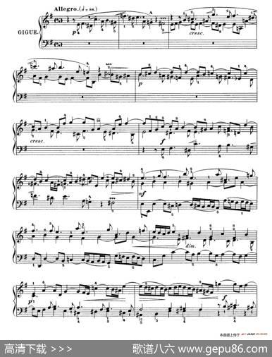 SixPartitasBWV825-830（6首帕蒂塔·6）|约翰·塞巴斯蒂安·巴赫（J.S.Bach,