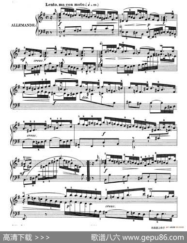 SixPartitasBWV825-830（6首帕蒂塔·6）|约翰·塞巴斯蒂安·巴赫（J.S.Bach,