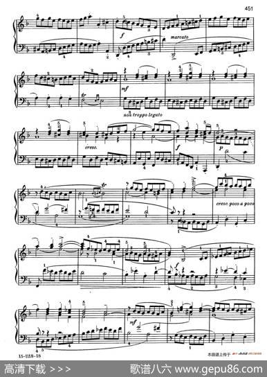 ItalianConcertoBWV971（意大利协奏曲）|约翰·塞巴斯蒂安·巴赫（J.S.Bach,