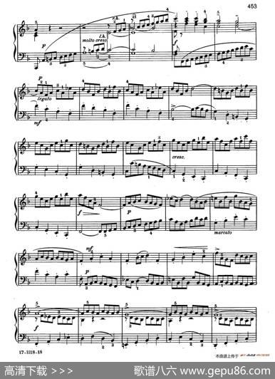 ItalianConcertoBWV971（意大利协奏曲）|约翰·塞巴斯蒂安·巴赫（J.S.Bach,