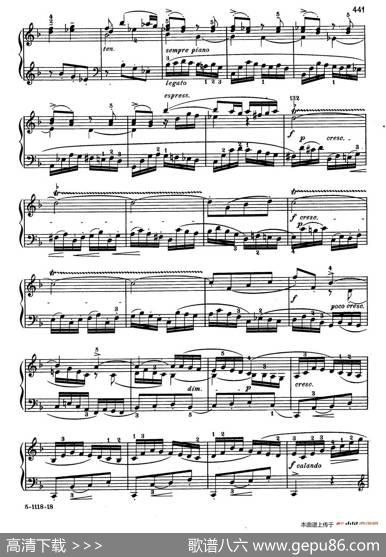 ItalianConcertoBWV971（意大利协奏曲）|约翰·塞巴斯蒂安·巴赫（J.S.Bach,