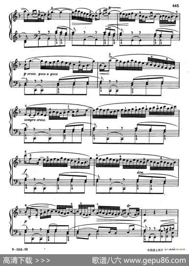 ItalianConcertoBWV971（意大利协奏曲）|约翰·塞巴斯蒂安·巴赫（J.S.Bach,
