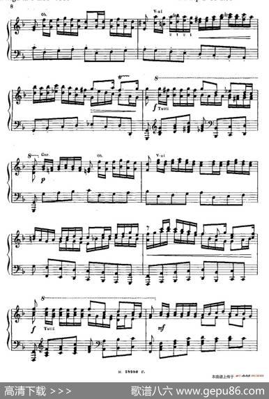 BrandenburgConcertoNo.1inFMajorBWV1046（F大调第一勃兰登堡协奏曲·第一乐章）|约翰·塞巴斯蒂安·巴赫（J.S.Bach,