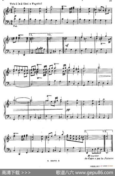 BrandenburgConcertoNo.1inFMajorBWV1046（F大调第一勃兰登堡协奏曲·第四乐章）|约翰·塞巴斯蒂安·巴赫（J.S.Bach,
