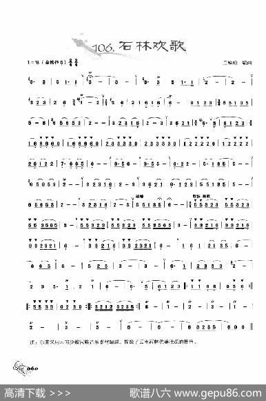 葫芦丝曲精选：石林欢歌|王铁锤编曲、王甲坤，王甲华编著