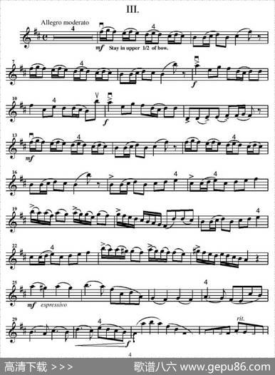 ConcertoinBMinor（B小调协奏曲）