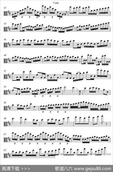 CanonRock（卡农摇滚）（中提琴）